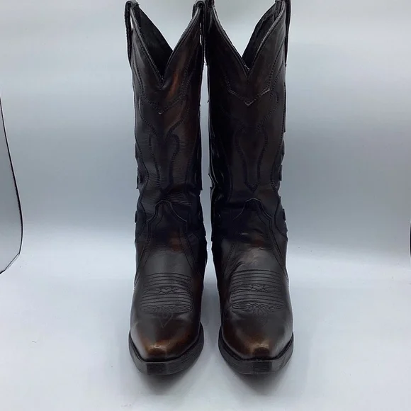 Women’s Sterling River Brown Western Leather Boots SR25013 Size 6 VGC!! - Picture 2 of 10